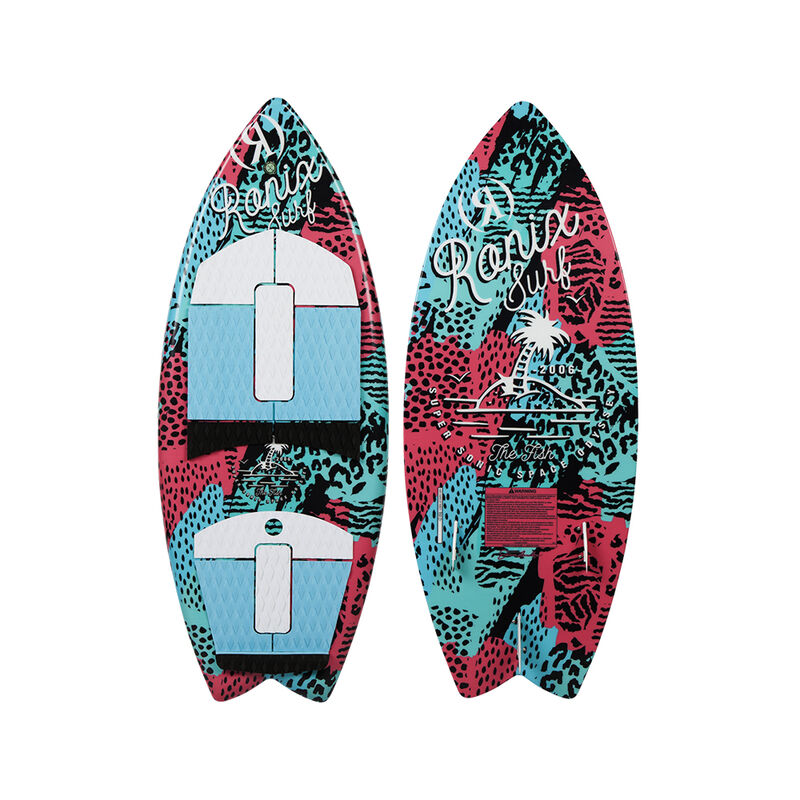Ronix Girl's Super Sonic Space Odyssey Fish Wakesurf Board image number 1