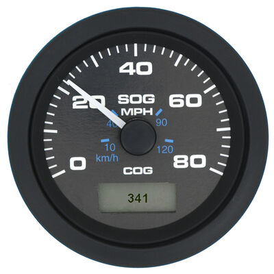 Sierra Premier Pro 3" GPS Speedometer With LCD, 80 MPH