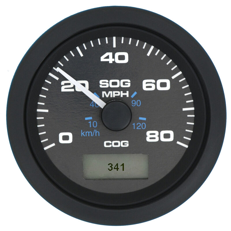 Sierra Premier Pro 3" GPS Speedometer With LCD, 80 MPH image number 1