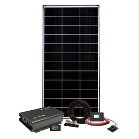 Dometic Go Power! Weekender ASW: 200W Solar Kit with 30A PWM and 1800W Inverter + Transfer Switch