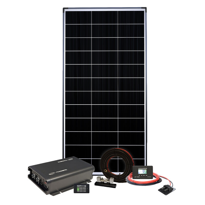 Dometic Go Power! Weekender ASW: 200W Solar Kit with 30A PWM and 1800W Inverter + Transfer Switch