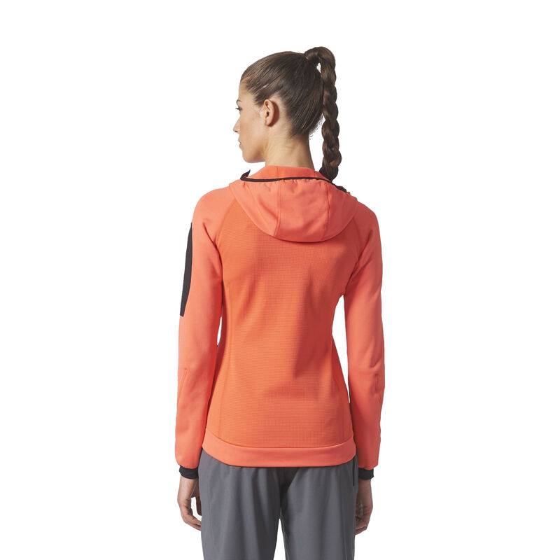 Adidas Women's Terrex Stockhorn Fleece Full-Zip Hoodie image number 7