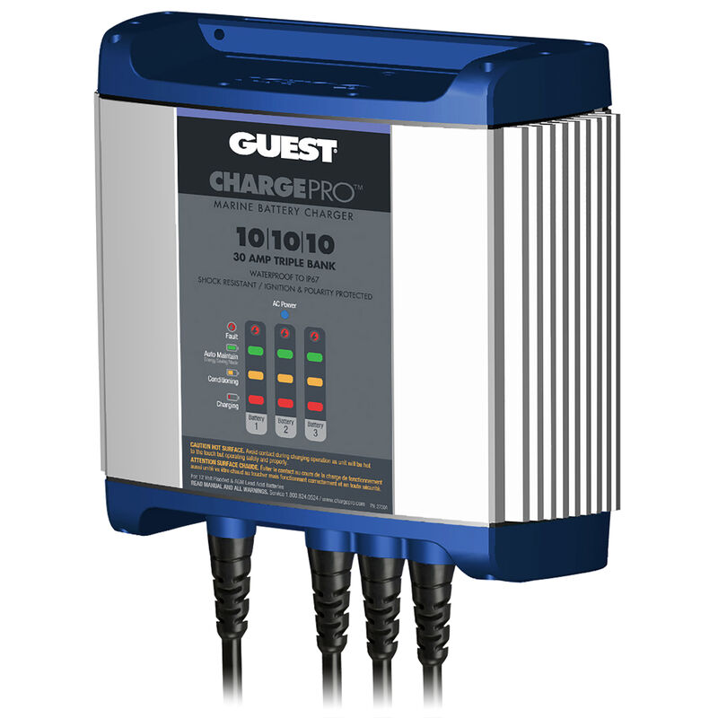 Guest 3-Bank 30-Amp Onboard Battery Charger image number 1
