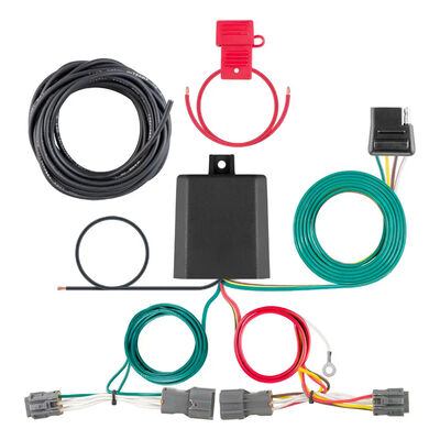 CURT 56348 Custom Wiring Harness, 4-Way Flat, Select Hyundai Tucson