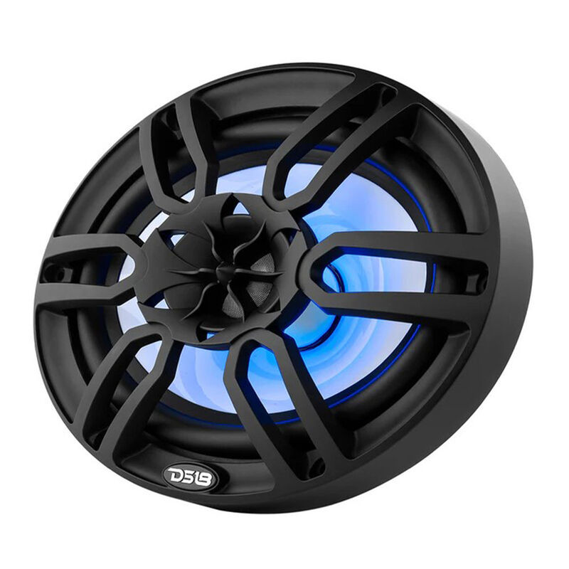 DS18 NXL-69 6" x 9" Two-Way Coaxial Marine Speakers with RGB LED Lights, Pair image number 4