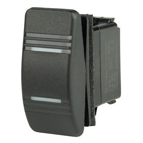 BEP SPDT Contura Switch, On/Off/On, 2 LED