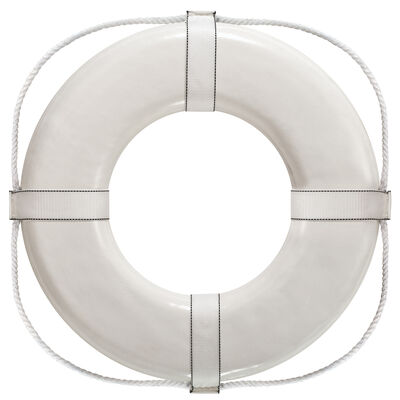 Life Ring USCG Approved, White (24")