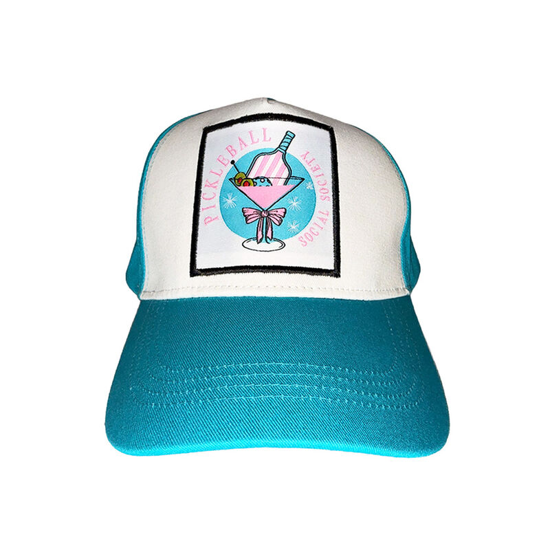 Lucky Zone Design Group Baseball Cap (Green & White) image number 2