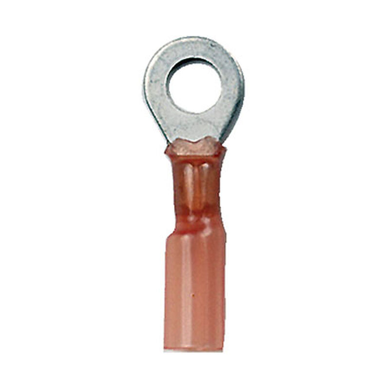 Ancor Heat Shrink Ring Terminals, 12-10 AWG, 3/8" Screw, 3-Pk. image number 1