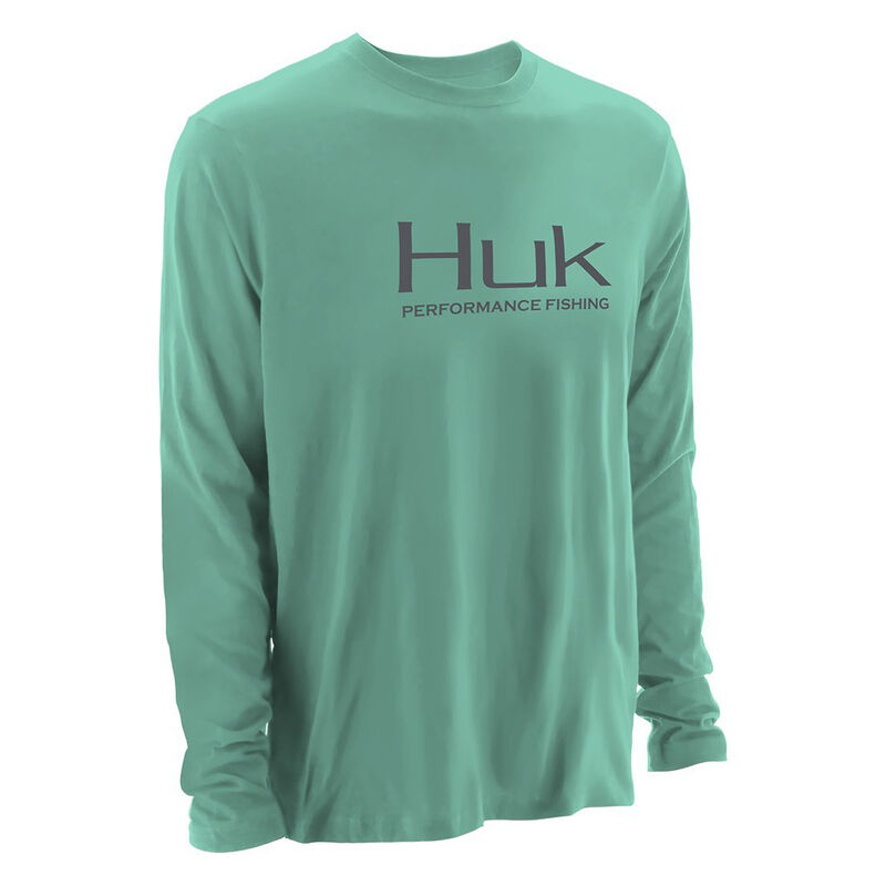 Huk Men's Long-Sleeve Logo Tee image number 4