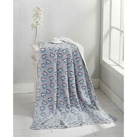 "Happy Camper" Throw, 50" x 60"