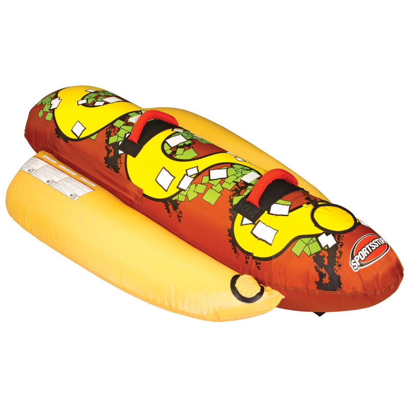 Sportsstuff Hot Dog 2-Person Towable Tube image number 1
