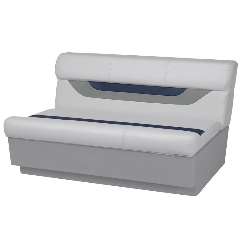 Toonmate Designer Pontoon 55" Wide Bench Seat, Sky Gray Overton's