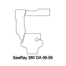 Sparta Carpet Cockpit Carpet Kit, 2006-2009 Sea Ray 380 DA