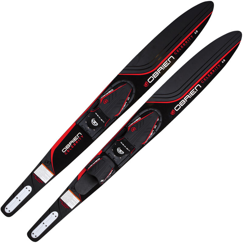 O'Brien Celebrity 68" Combo Waterskis With X-7 Adjustable Bindings image number 2