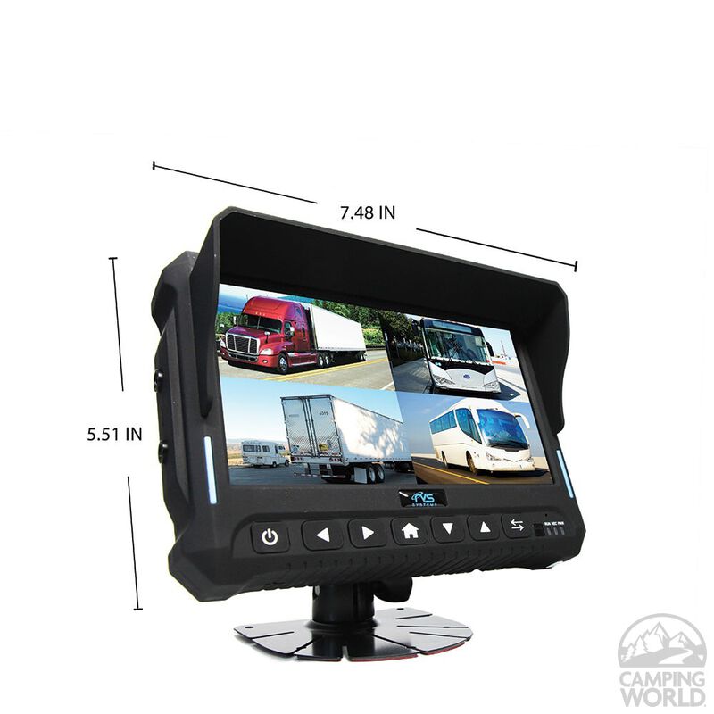 RVS Quad View Wireless Backup Camera System image number 2
