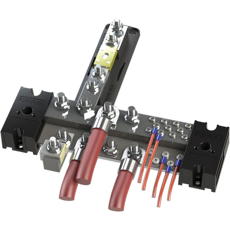 Blue Sea Systems PowerBar 1000A Common Busbar, 8 x 3/8" Terminal Studs image number 3