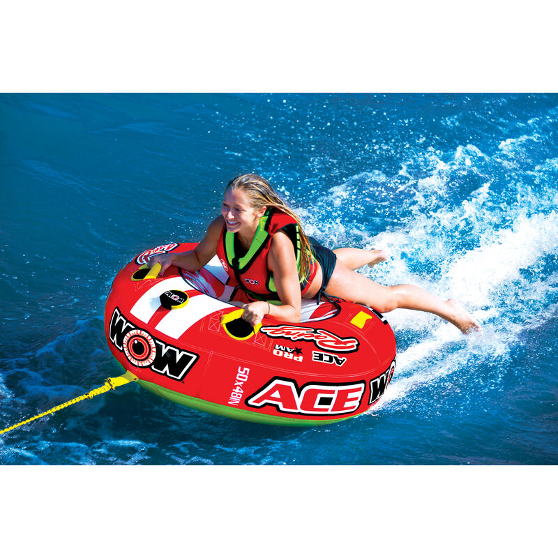 WOW Ace Racing 1-Person Towable Tube image number 4