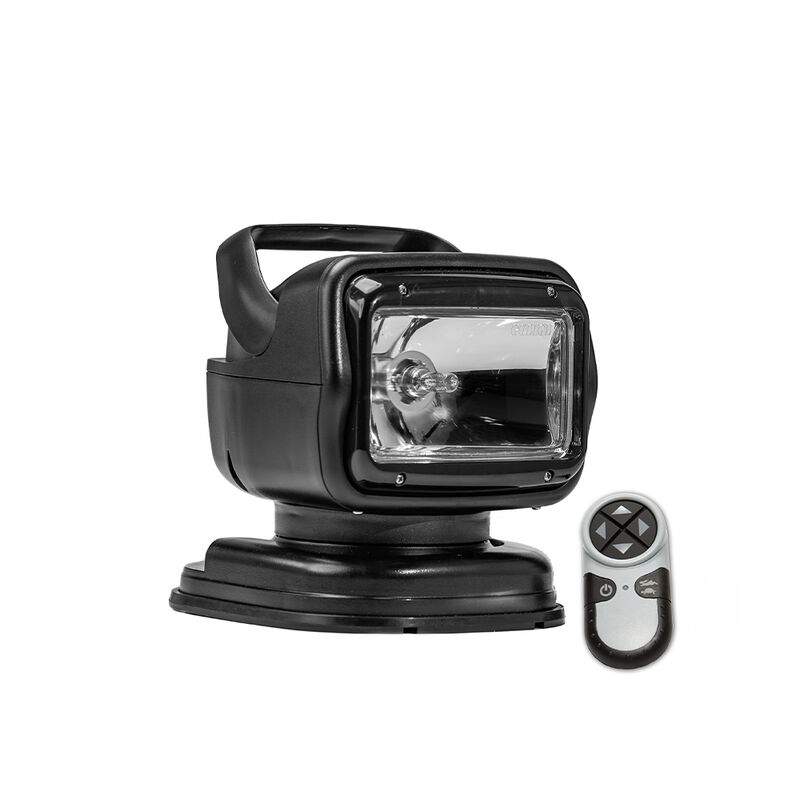 Golight GT Halogen Searchlight with Wireless Handheld Remote, Portable Magnetic Mount, Black