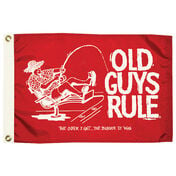 Old Guys Rule Flag, The Older I Get, The Bigger It Was