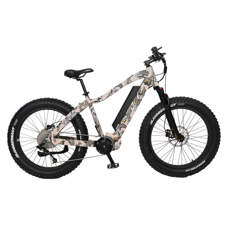 QuietKat Predator 750-Watt Electric Mountain Bike 19", Camo image number 4