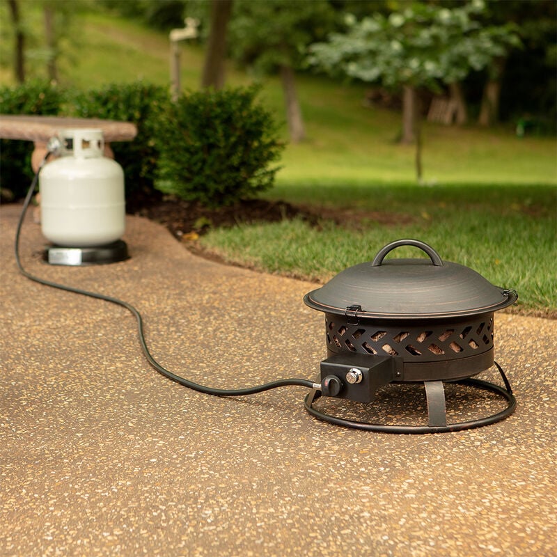 Endless Summer 18.5" LP Gas Portable Outdoor Fire Pit image number 3