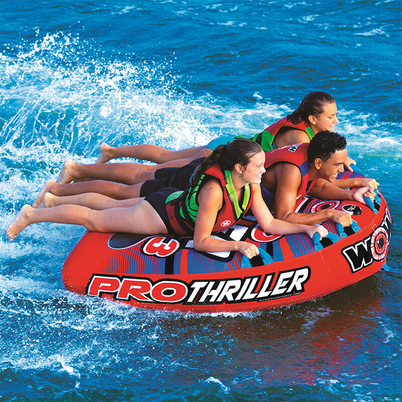 WOW Super Thriller Pro Series 3-Person Towable Tube image number 2