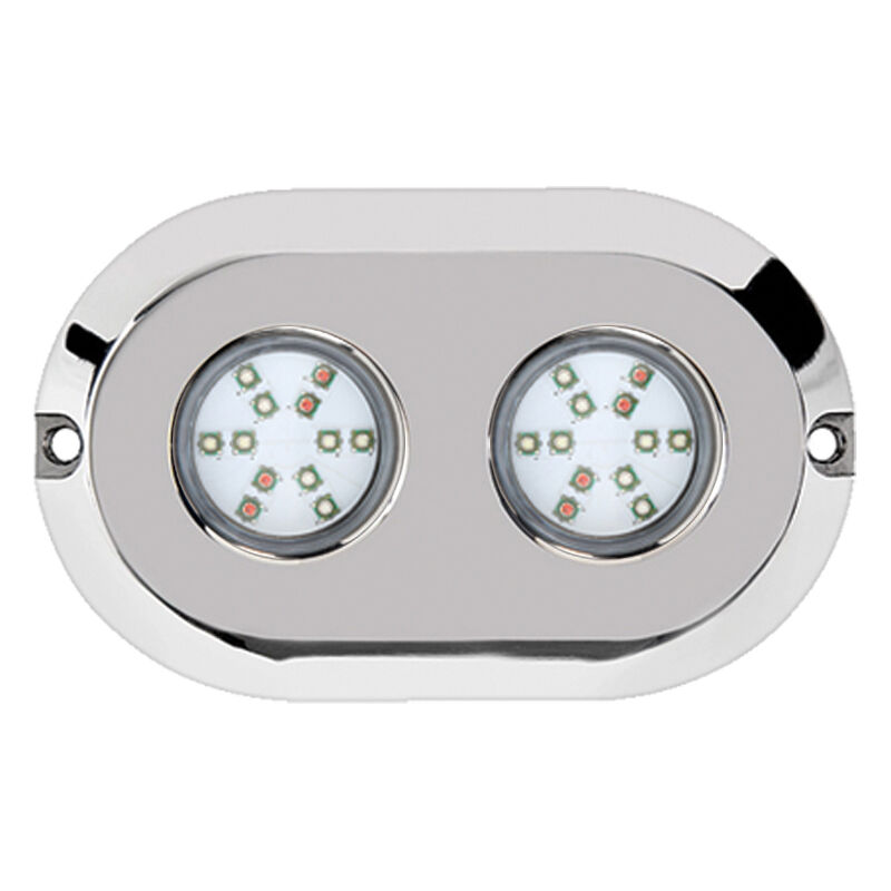 Marine Sport HydroBLAST 2-POD Underwater 120W LED Lighting System, RGB Multi-Color image number 1