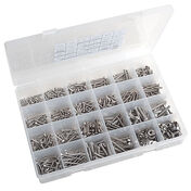 Stainless Steel Fastener Kit, 1120 pieces