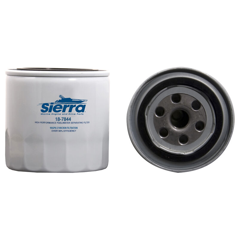 Sierra Fuel Water Separator For Mercury Marine Engine, Short, Sierra 18-7844 image number 1