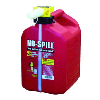 No-Spill Gasoline Cans - 2.5 Gallon Gasoline Can