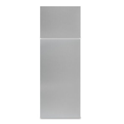 Dometic Americana II Refrigerator Door Panel, Brushed Aluminum, Fits DM 2672/2682 