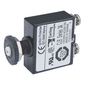 Blue Sea Systems Push-Button Reset-Only Screw Terminal Circuit Breaker, 3 Amps