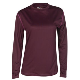 Pro Advantage Women's Performance Tech Mesh Baselayer Long-Sleeve Crew Top