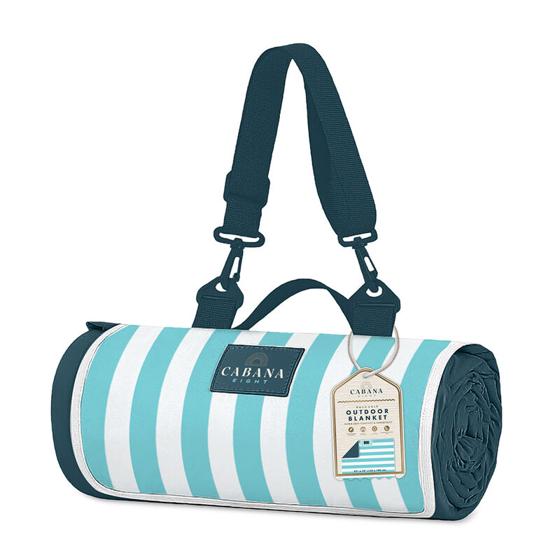 Cabana 8 Striped Packable Beach Blanket image number 2
