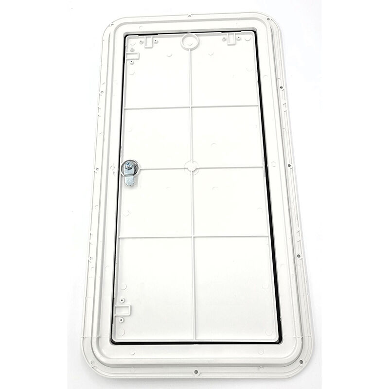 DPI Marine 13 in x 24 in Vertical Series Hatch, Polar White image number 4