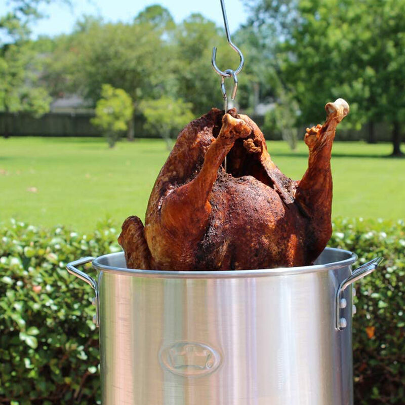 King Kooker 30-Quart Aluminum Turkey Frying Pot image number 3