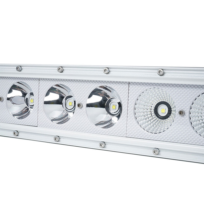 New - 42.5inch Marine Grade Single Row Straight Light Bar with 200-Watt 20 x 10W High Intensity OSRAM LEDs image number 3