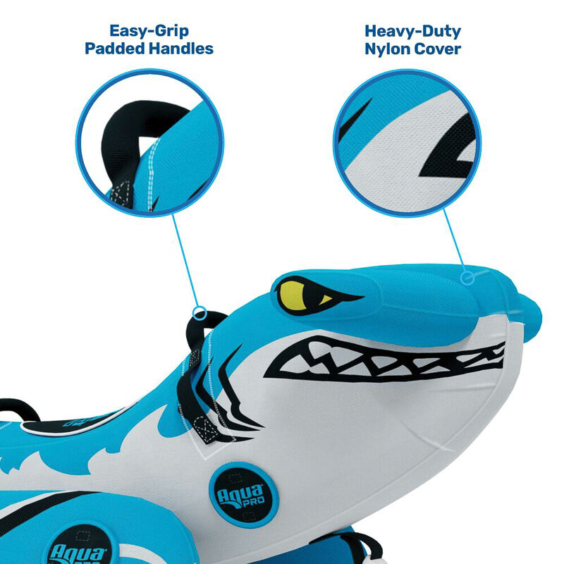 Aqua Pro Shark 2-Rider Towable Tube image number 3