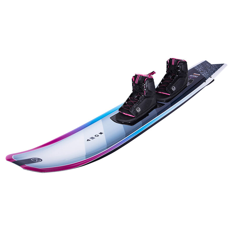 HO Hovercraft Pink w/ WMN Stance 110 Dbl Slalom Ski Combo image number 1