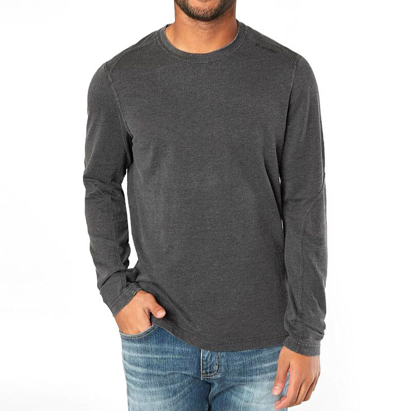 Hi-Tec Men’s Gourd French Terry Long-Sleeve Crew Tee image number 3