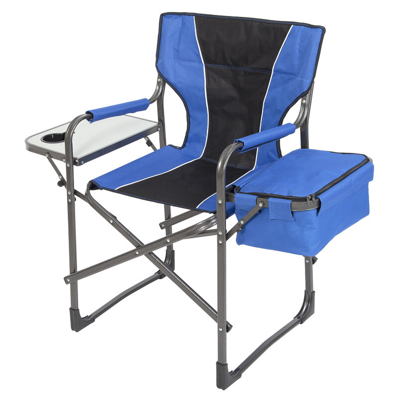 Mac Sports Folding Director's Chair with Side Table and Cooler image number 1