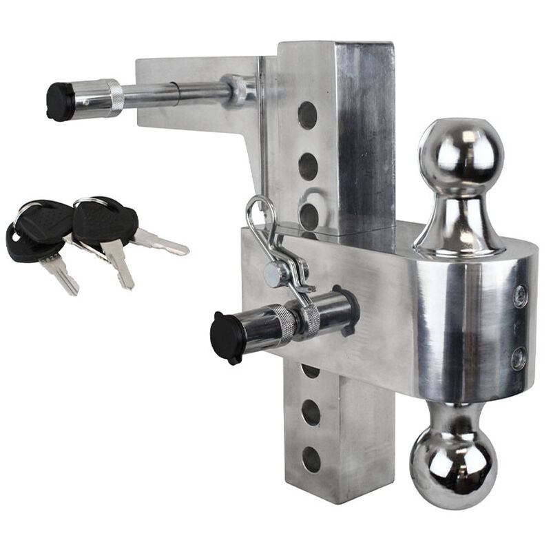 Uriah Products Aluma-Tow 8" Drop Ball Mount for 2" Receiver image number 1