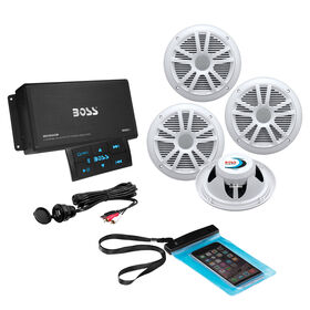 Boss Audio ASK904B.64 Bluetooth Amplifier With Four Speakers