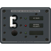 Blue Sea Systems Panel, 230V AC (European), AC Main + 1 Position