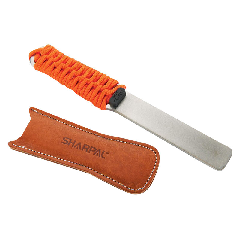 Sharpal Dual-Grit Diamond Sharpener with Leather Strop image number 1
