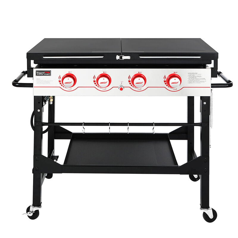 Royal Gourmet GB Series 4-Burner Gas Griddle with Latch Cover image number 13