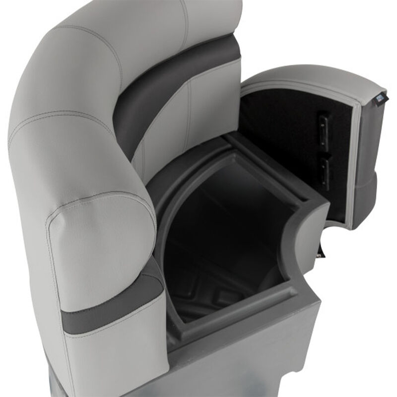 Lippert Rockport Series 32" Radius Pontoon Corner Seat image number 5