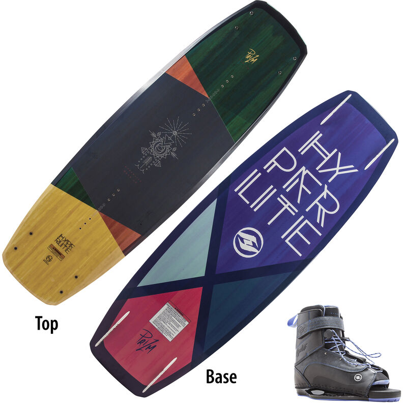 Hyperlite Prizm Wakeboard With Blur Bindings image number 1