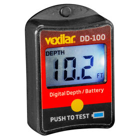 Vexilar DD-100 FL Digital Depth Indicator With Battery Gauge